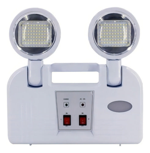 Want WANT-EEP – Lámpara de Emergencia LED 100V/240V Blanco SEC