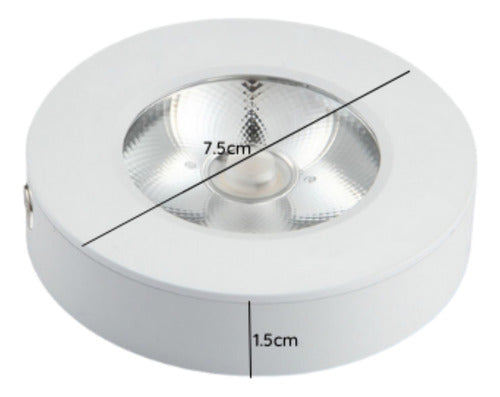 Pack 100 Panel Plafon Led Frio Olaf Konnergie Deus