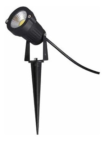 Foco Led Estaca Rgb 5w Exterior Decoracion Jardin Patio