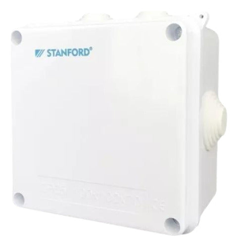 Caja Estanca Ip55 Ik07 Pvc Con 2 Conos 100x100x70 Sec