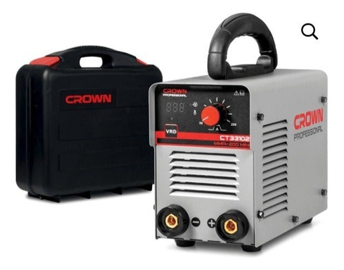 Soldadora Crown Ct33102 Gris/negra 50hzx60hz 220v