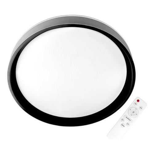 Lámpara Led 96w 50cm Redonda Sobrepuesta Elegante + Control - Deus Group