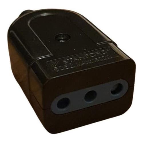 Enchufe Hembra Volante 2p+t 10a 250v 1500w Sec - Deus Group