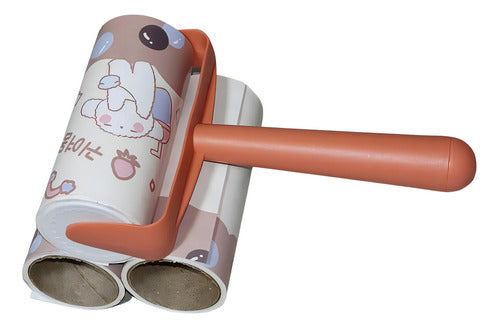 Pack X3 Rodillo Quita Pelo Multiuso Ropa Mascota Saca Pelusa Color Según Stock - Deus Group