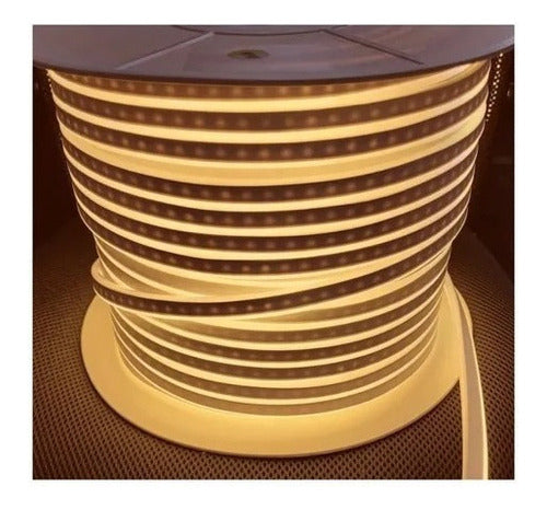 Cinta Led Neon 10 Metros + Conector Al 220v Colores A Elegir