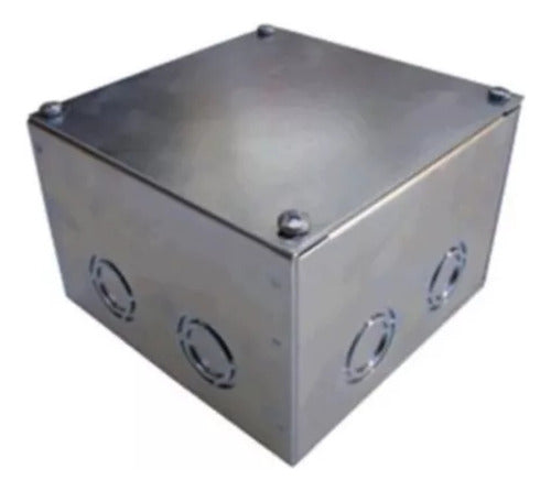 Caja Metalica Pregalvanizada Distribucion 100x100x65 (a11) - Mi tienda