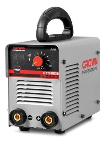 Soldadora Crown Ct33102 Gris/negra 50hzx60hz 220v