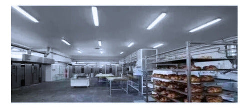 Pack 8 Estanco LED Integrado 40W IP65 120cm