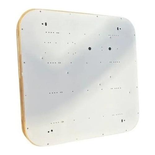 Panel Plafón Led Borde Madera Sobrepuesto Moderno 40cm 36w - Deus Group