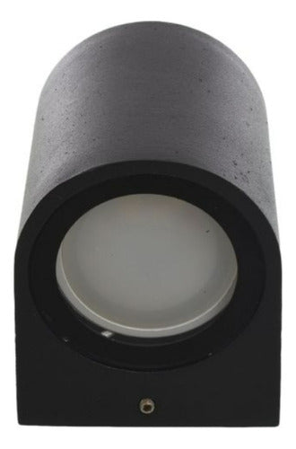Pack 2 Aplique Kapelle Ip54 Simple Porta Gu10 Konnergie Deus