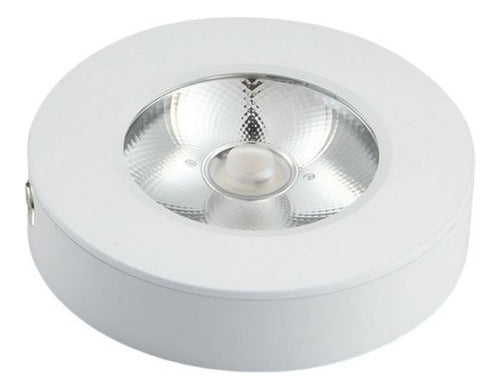Panel Sobrepuesto Redondo Elegante Decorativo Led 5w