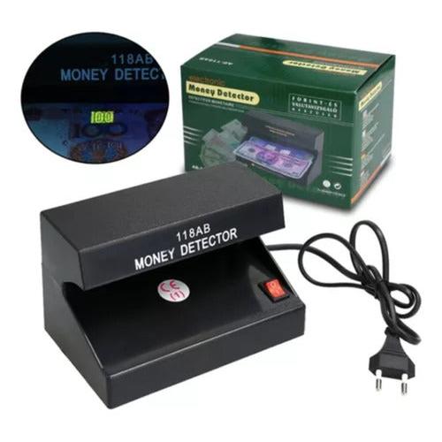 Detector De Billetes Falsos Luz Uv Ultravioleta 220v 4w - Deus Group