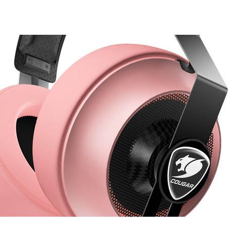 Auriculares Gamer Cougar Gamer Phontum Essential Rosa - Deus Group