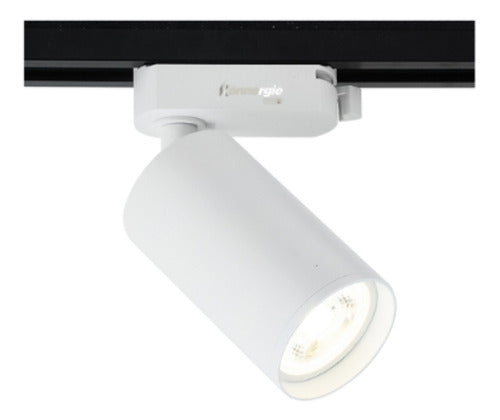 Foco Decorativo Lampara Riel Monofásico Porta Ampolleta 220v