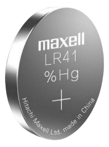 Pila Botón Maxell LR41 | Multiusos 1.5V - Pack de 10 Unidades - Mi tienda
