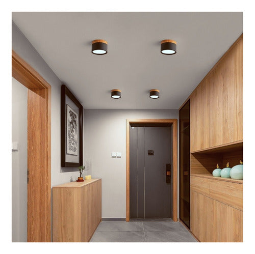 Pack 5 Panel Led Decorativo 6w Luz Neutra Konnergie Deus