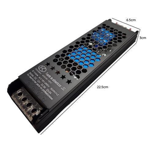 Fuente Poder Profesional Cinta Camara Switch 12v 400w 16.6a - Deus Group