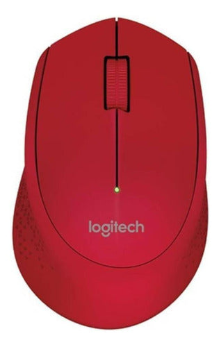 Mouse Inalambrico Logitech M280 Rojo - Deus Group