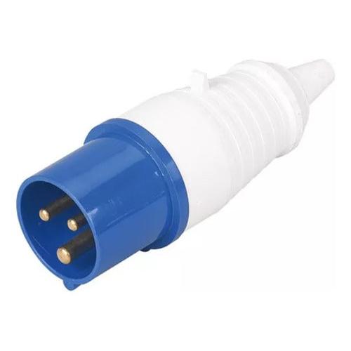 Echufe Industrial Macho Volante Ip44 32a 220v 2p+t - Mi tienda