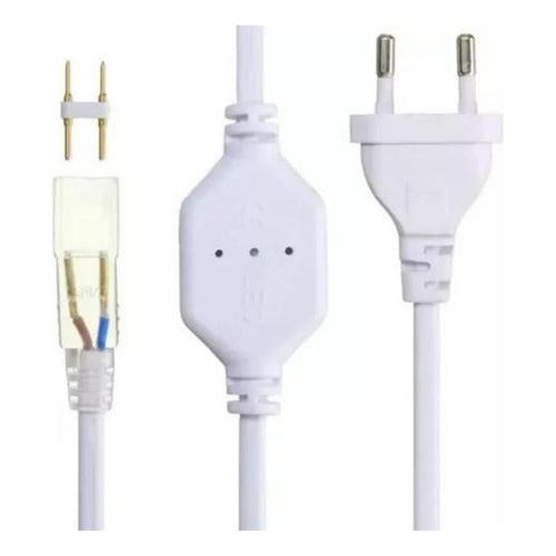 Conector Enchufe Cinta Neon Led 2835 220v Konnergie Deus - Deus Group
