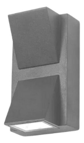 Pack 3 Aplique Led Doble Exterior Ip54 3000k Kapelle