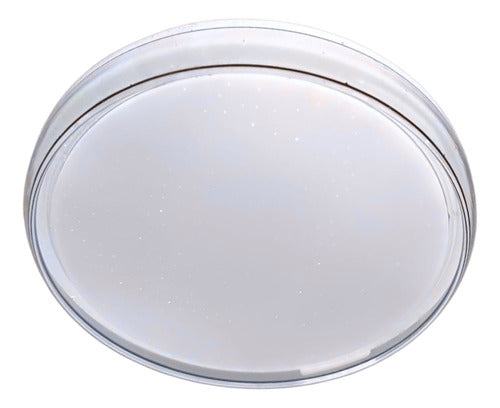 Lámpara Plafón Led 48w 26cm Redondo Sobrepuesto Elegante