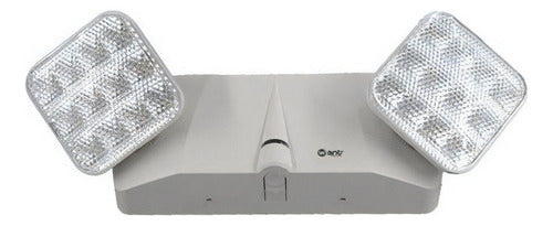 Want Lámpara de Emergencia LED 2x1.2W | Focos Dobles
