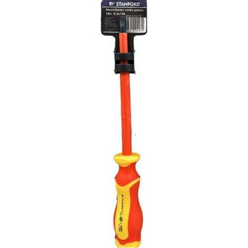 Destornillador Tipo Paleta 6.5x150 Magnetico 1kv Electrico - Deus Group