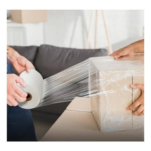 Film Manual Transparente Brb4 800 Gr Embalaje Alusa 88 Metros