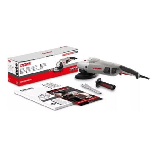 Esmeril Angular 4 1/2 1010w Crown Color Gris Frecuencia 50/60 Hz - Deus Group