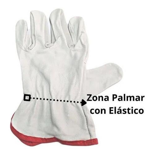 Guantes De Cabritilla Con Forro Certificado Pack 10 Unidades - Deus Group