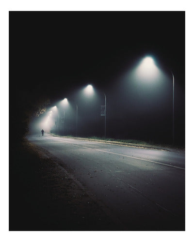 Luminaria Publica Alumbrado Slim 200w Luz Fría Certificada - Deus Group