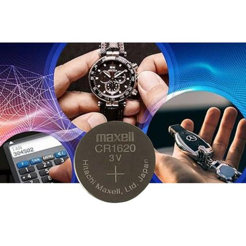 Pila Botón Maxell CR1620 | Multiusos 3V - Mi tienda