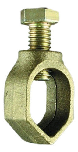 Conector Barra Toma Tierra 1/2 Union Para Cables A Barra