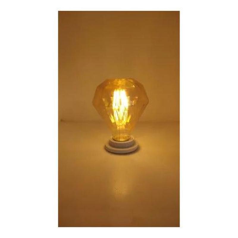 Ampolleta LED Vintage Diamante Retro G95 4W Ámbar 2700K - Deus Group