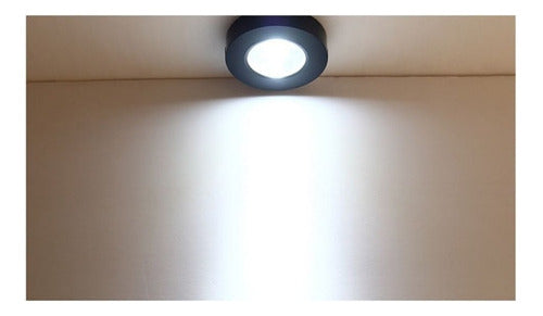 Panel Sobrepuesto Redondo Elegante Decorativo Led 5w