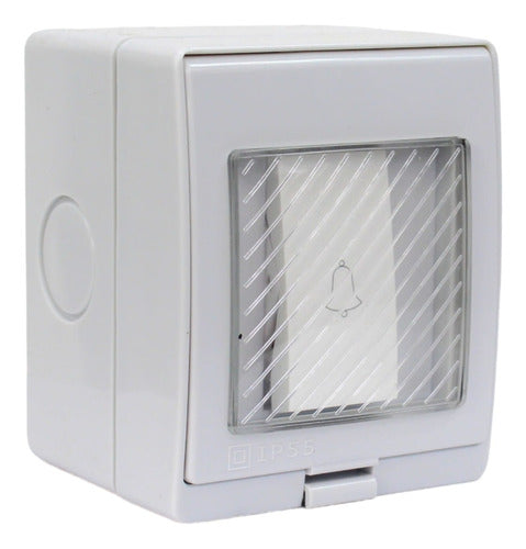 Casquete Hydrobox Simple Pulsador De Timbre Ip55 Sec  250v - Deus Group