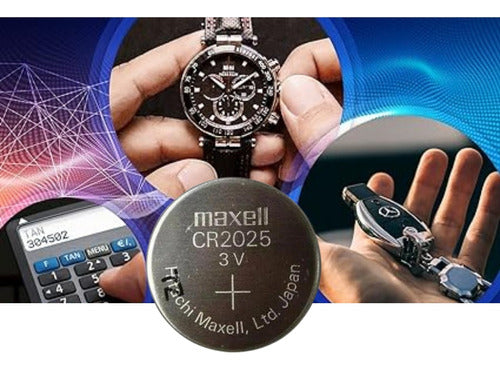Pila de Litio Maxell CR2025 | Multiusos