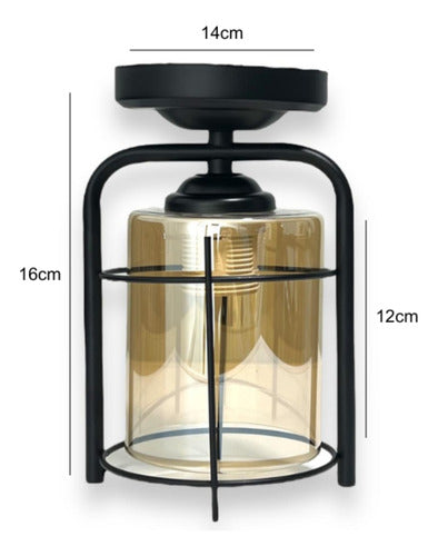 Pack 3 Aplique Simple Porta E27 Led Zosmo Konnergie Deus