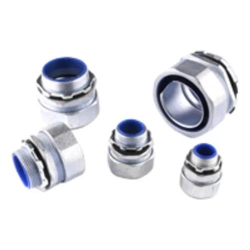 Pack 10 Conector Metálico Recto Para Flexible Metálico 20mm - Deus Group