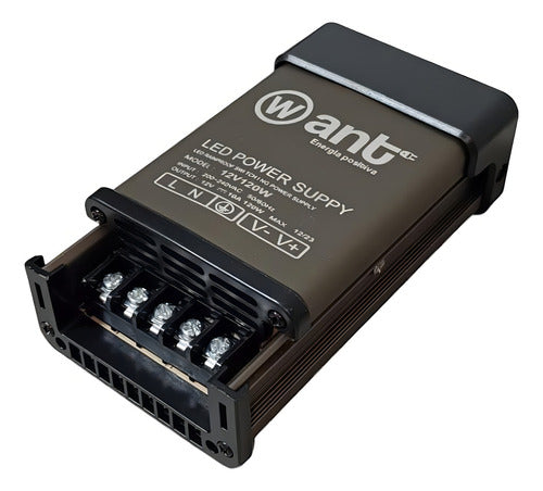 Fuente De Poder 12v 10a 120w Cinta Focos Cámaras Switching