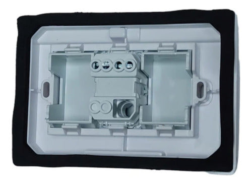 Interruptor Embutido Simple 9/12a S/p Exterior Ip55 250v Sec