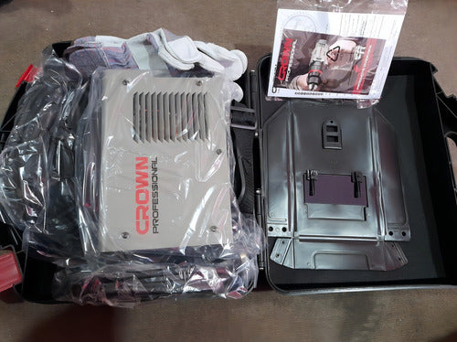 Soldadora Crown Ct33102 Gris/negra 50hzx60hz 220v