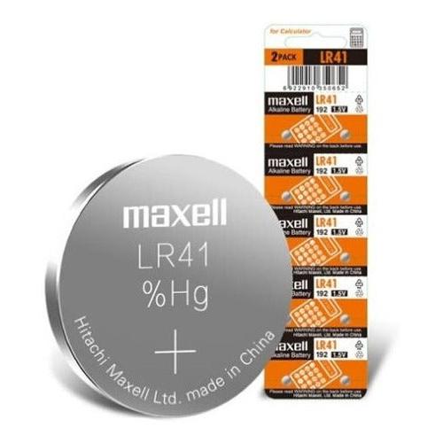 Maxell Micro Alkaline Lr41 1.5v Pack 10 Pilas - Mi tienda