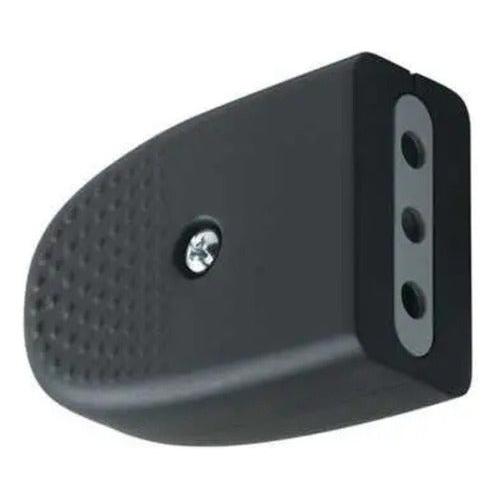 Enchufe Hembra Volante Negro 10a 250v 1500w 2p+t Sec - Deus Group