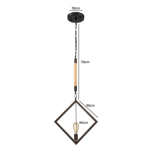 Lampara Techo Porta Ampolleta E27 Kraz Ii Konnergie Deus - Deus Group