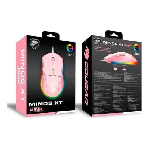 Mouse Gamer 4000dpi Minox Xt Cougar Usb 6 Botones - Mi tienda