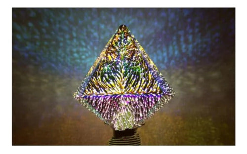 Ampolleta LED 3W RGB Diseño Diamante Decorativo Colores - Deus Group