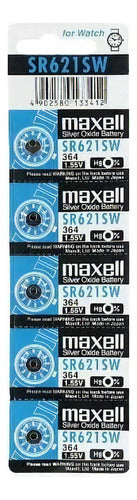 Pila 364 Sr621sw 1.55v Pack 5 Unidades