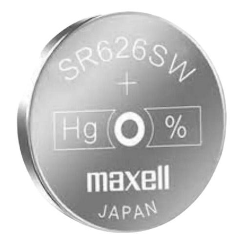 Pila Maxell SR626SW | Pack de 5 Unidades | Óxido de Plata - Mi tienda